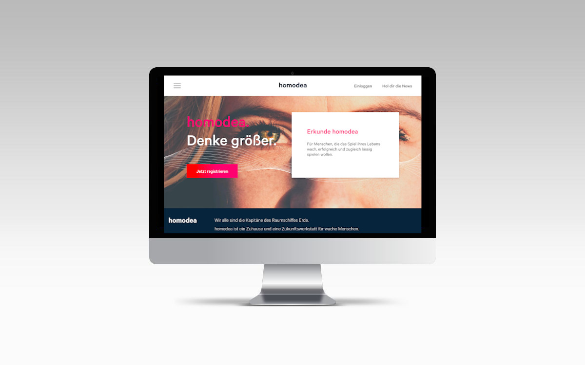 The Homodea web app (SPA, PWA)