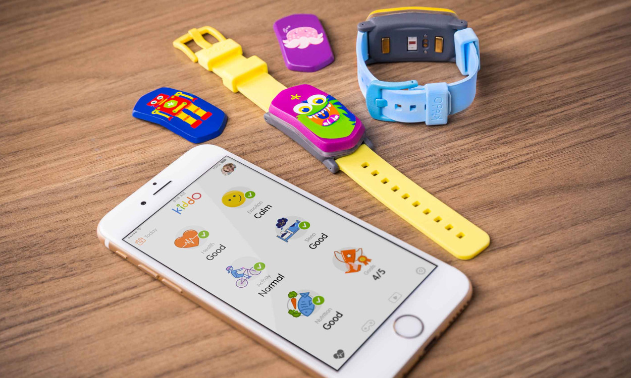 Kiddo kids wearable watch and app